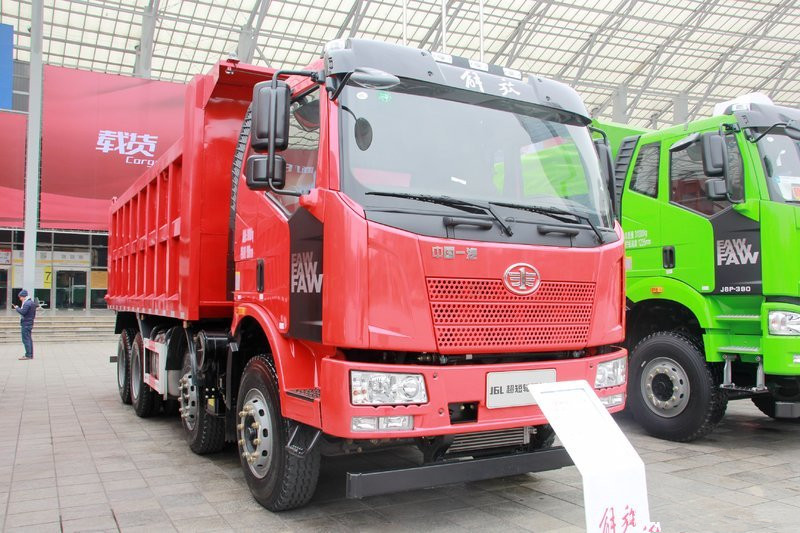 一汽解放 j6l重卡 280马力 8x4 6米 国五自卸车(ca3310p62k1lt4e5)